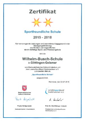 Zertifikat Sportfreundliche Schule 01b
